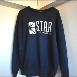 S.T.A.R. Laboratories Pullover Crewneck LARGE